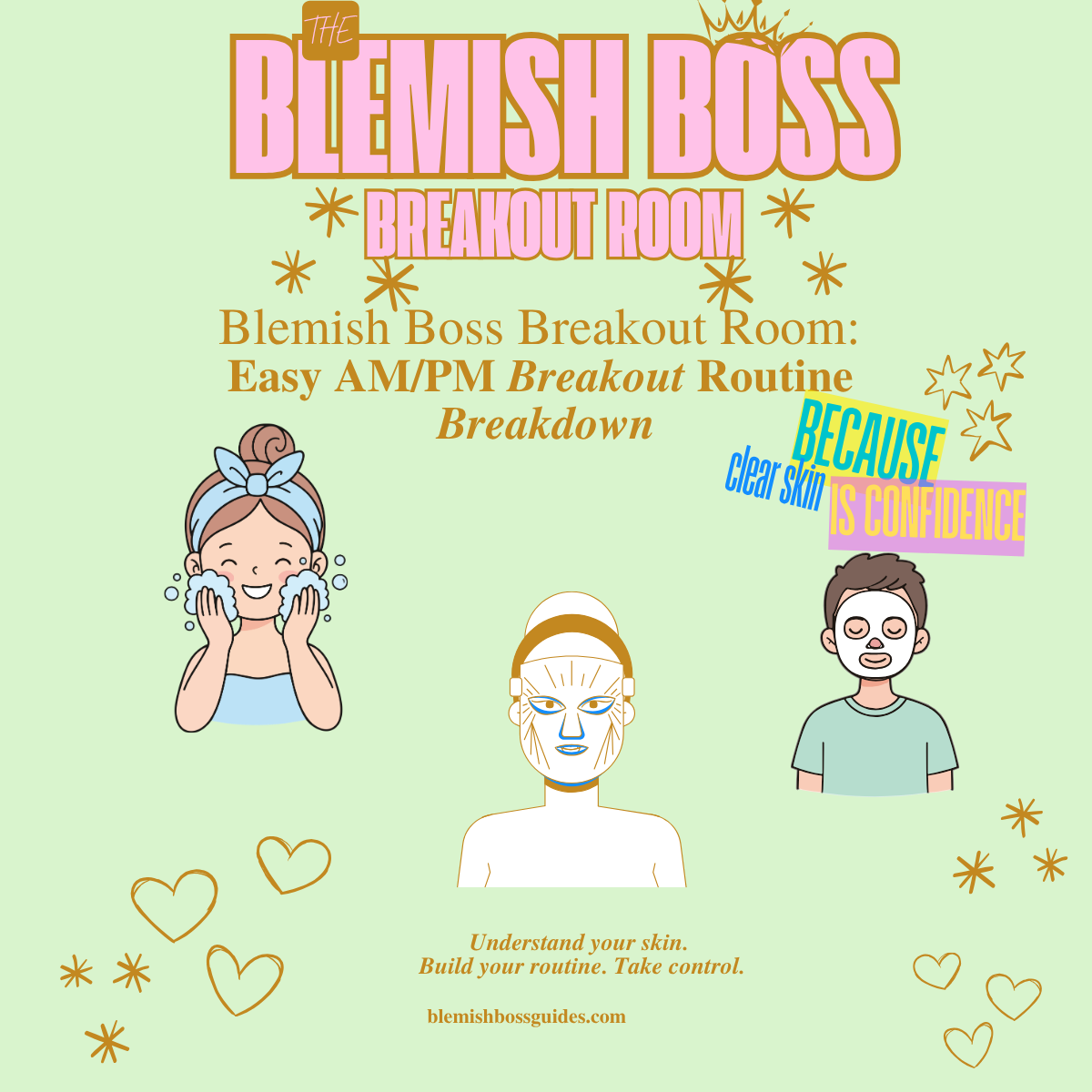 โ๏ธ๐ Blemish Boss Breakout Room - Easy AM/PM Breakout Routine