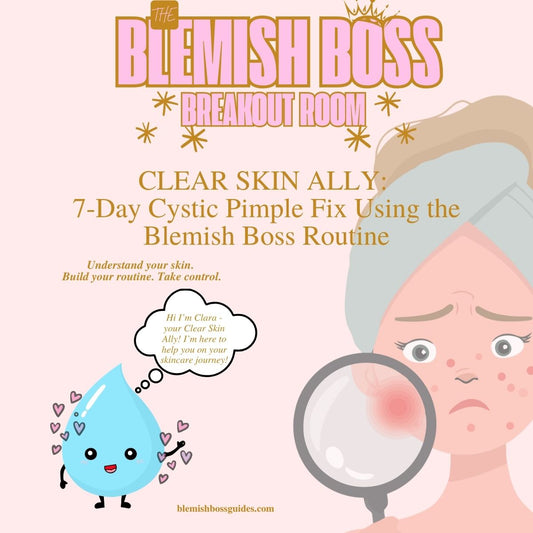⭐ Clear a Cystic Pimple in 7 Days or Less — Naturally, Safely, and Effectively