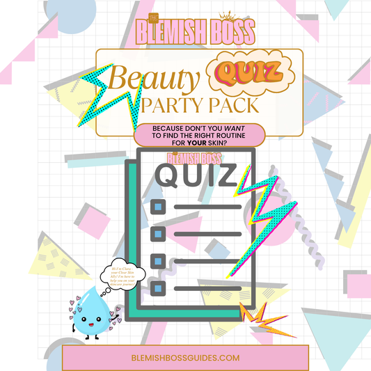 💗🌈 Blemish Boss™ Quiz Party Pack 💄