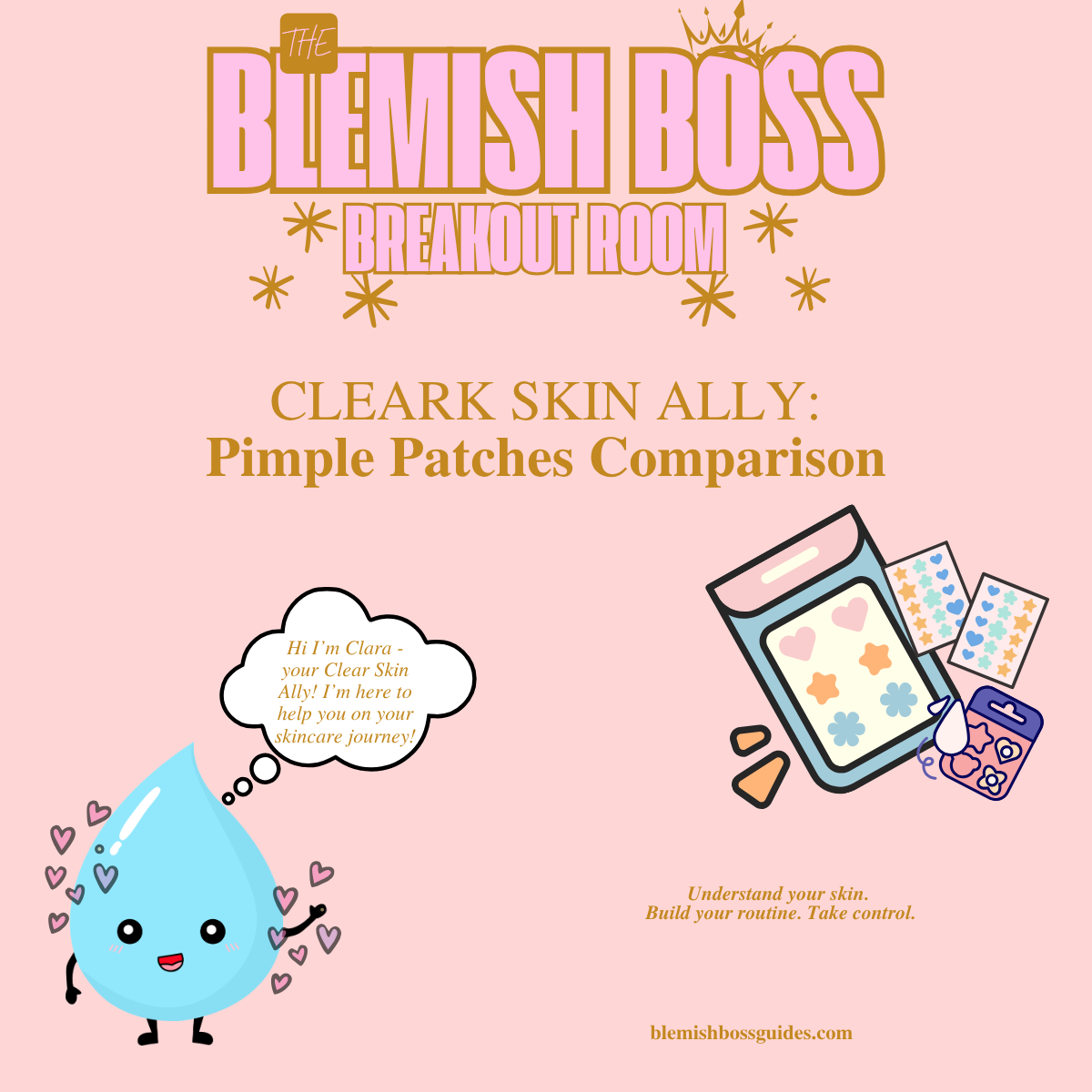 💧🧪 Blemish Boss Breakout Room - Clear Skin Ally, Pimple Patch Comparison Guide