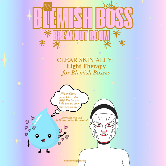 🌈 Blemish Boss™ Ultimate Light Therapy Skincare Guide